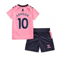 Everton Anthony Gordon #10 Fotballklær Bortedraktsett Barn 2022-23 Kortermet (+ korte bukser)
